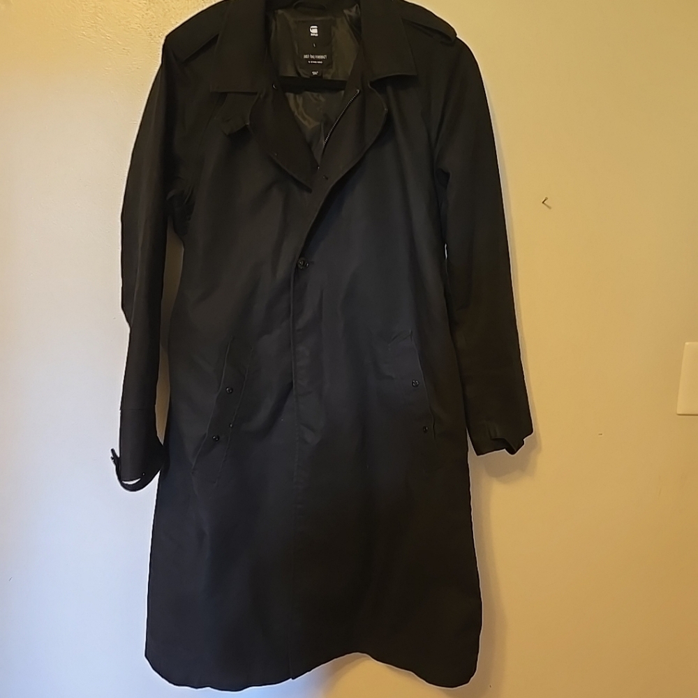G-Star Raw Florence Trench Coat Black Women's L